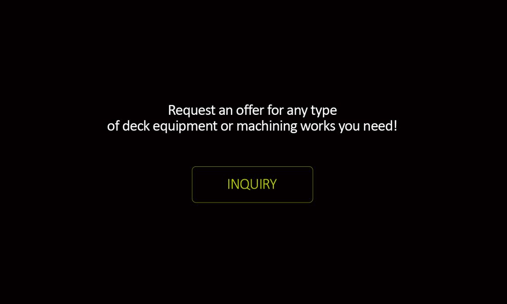 winches, deck machinery
