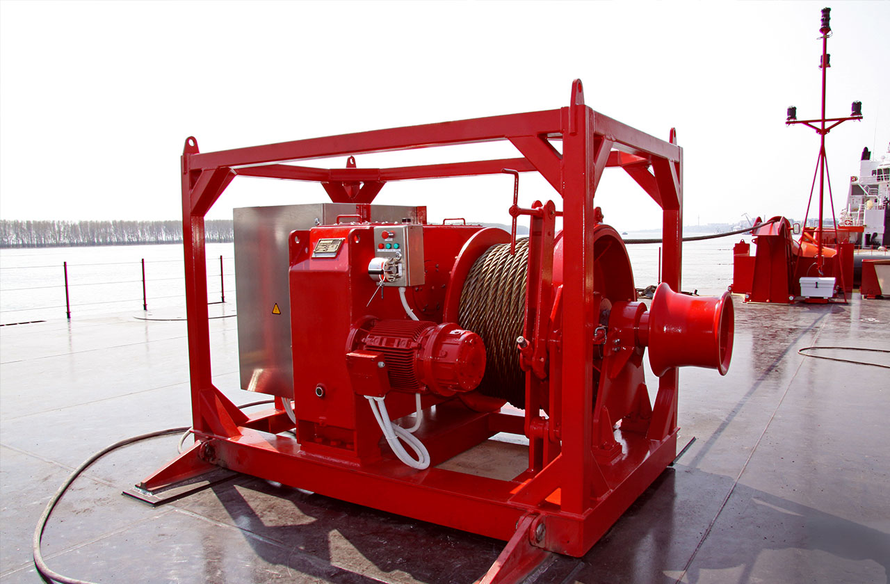 Utility Winches DMT MARINE EQUIPMENT