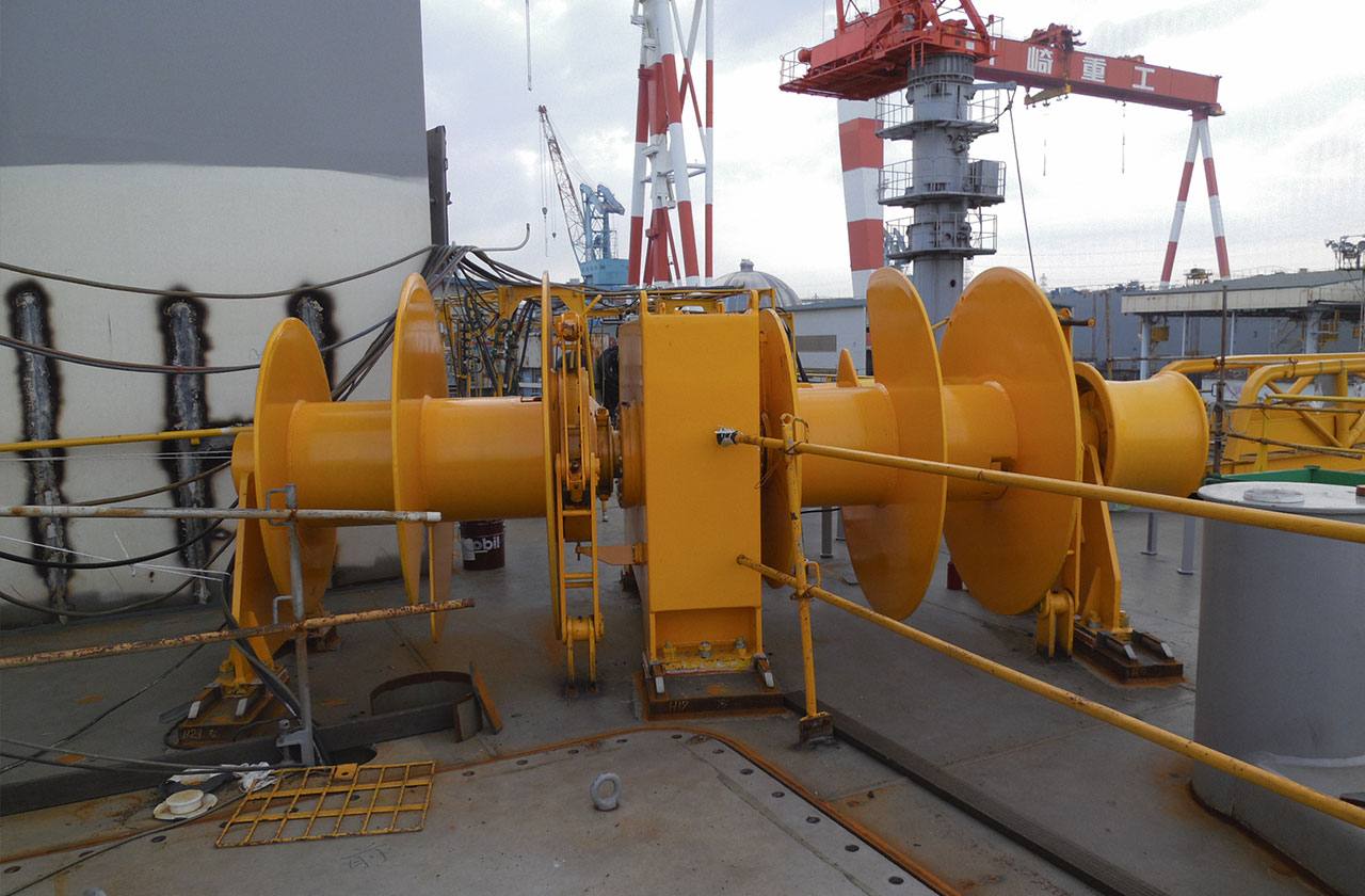 Anchor Mooring Winches DMT MARINE EQUIPMENT