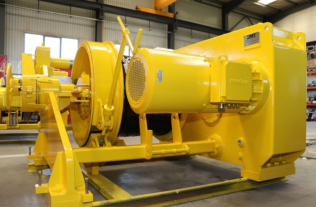 Slipway Winches DMT MARINE EQUIPMENT