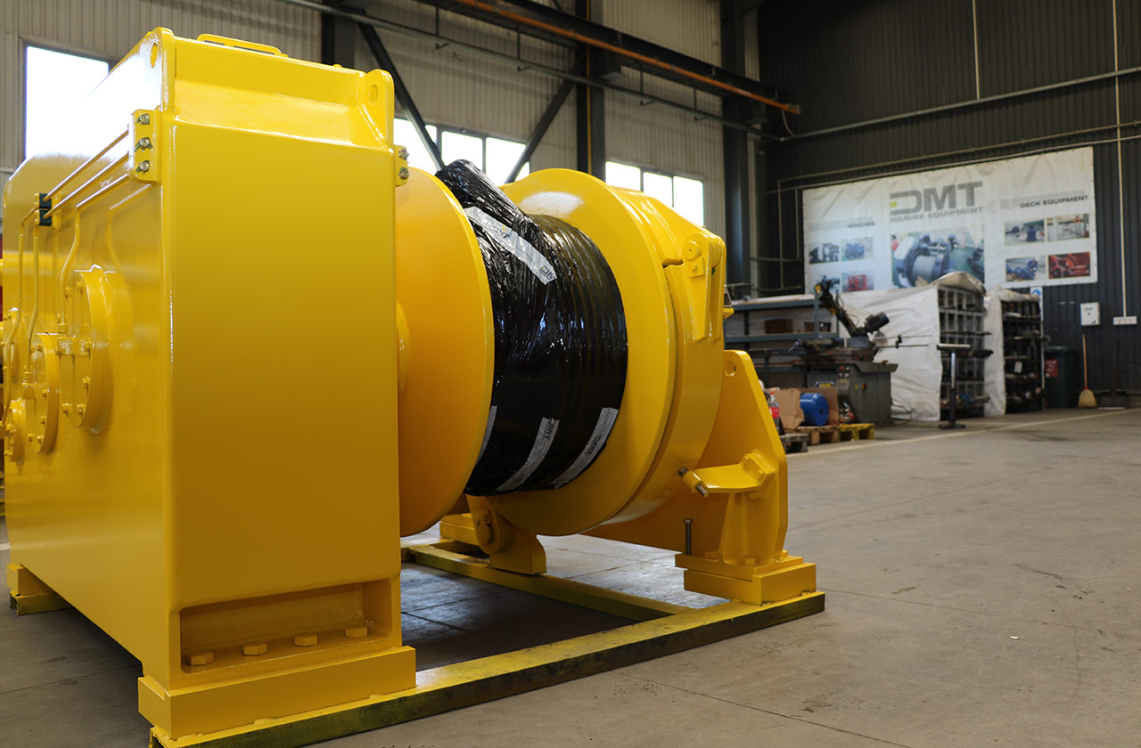 Slipway Winches DMT MARINE EQUIPMENT