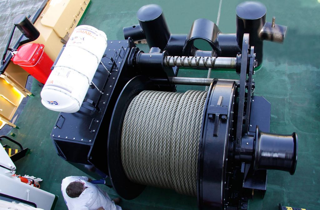 Towing Winches DMT MARINE EQUIPMENT