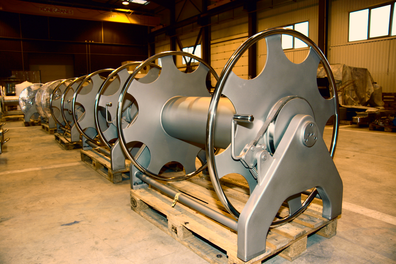 stainless steel reel winches