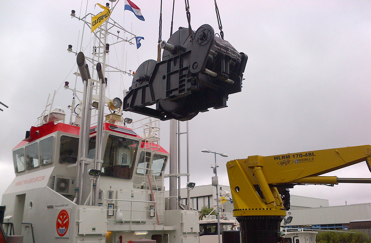 Winches Standard or Tailormade DMT Marine Equipment