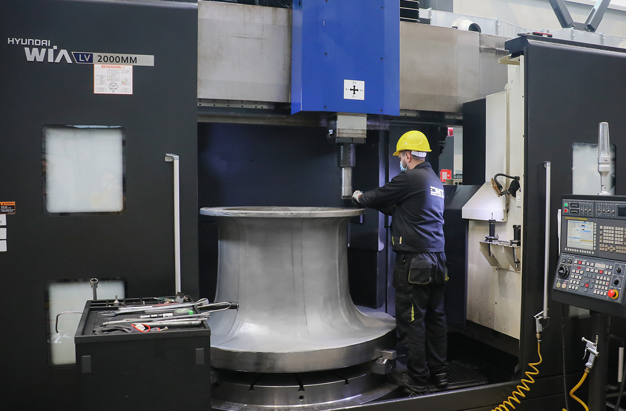 production plant - Machining Works