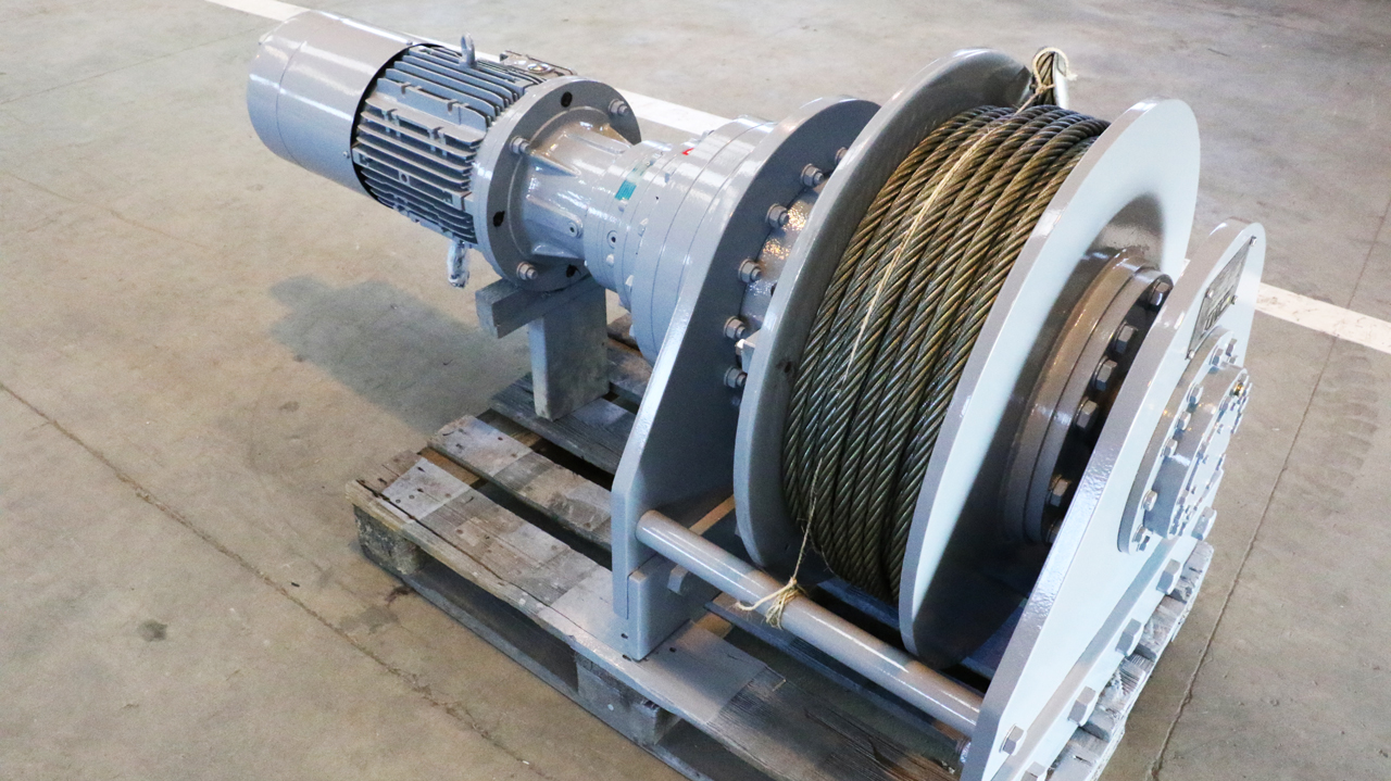 drop keel winch