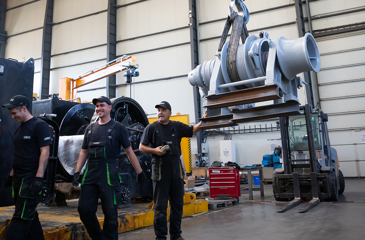 Ramp Winches Safe and Efficient Ramp Operations