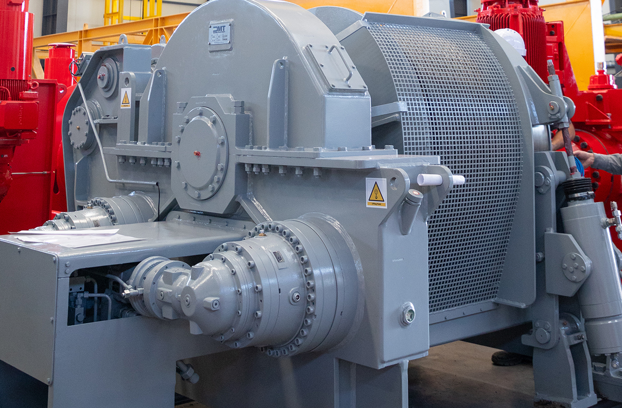 Riser Pull Winches - DMT's precision-engineered winches